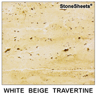 White Beige Travertine